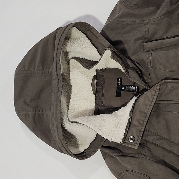 Aqua Hooded Women's Jacket - Picture 2 of 11